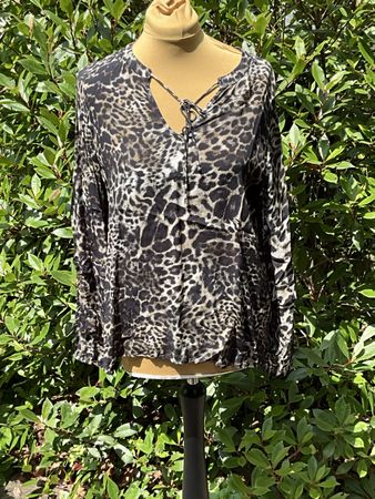 Princess Goes Hollywood Bluse, Gr. 42, Animal Top Zustand!