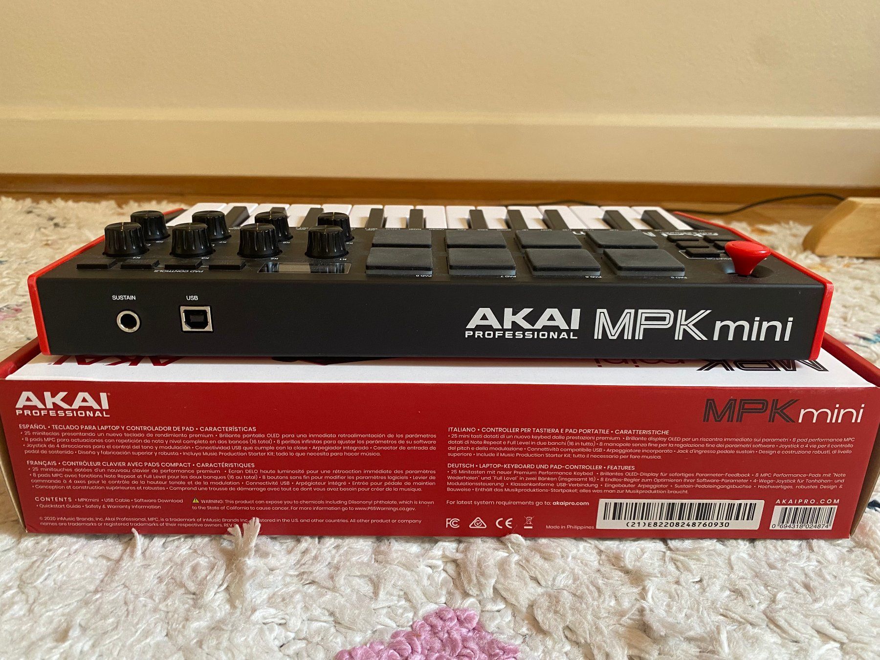 Akai Musikinstrumente: Akai MPK mini Mk3 – Neu (gemäss Beschreibung) aus Lausanne von luk_yw2r 4