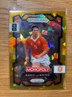 Panini Prizm Monopoly Marco Van Basten Gold Cracked Ice