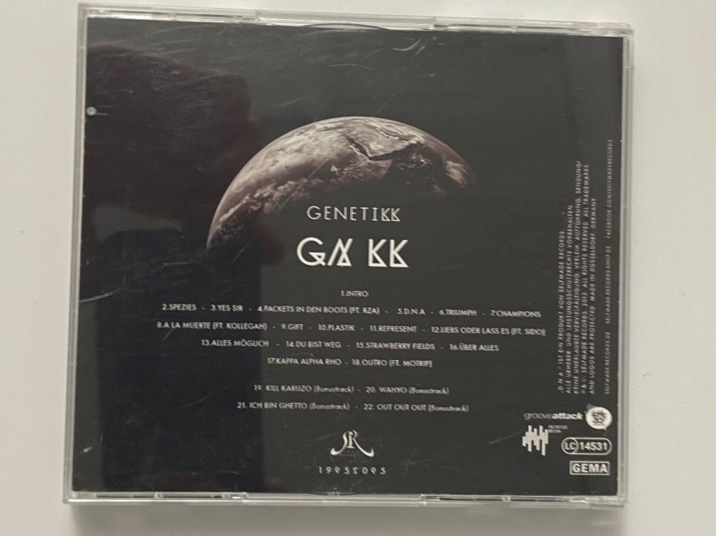 CD: Genetikk - DNA - Deutschrap – Usato da Muri b. Bern venduto da AdidasCollector 1