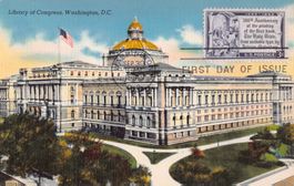 Maximumkarte Library of Congress, Washington D.C.