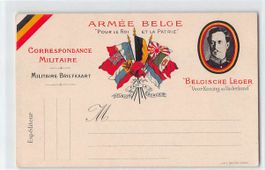 Interessanter Beleg ARMEE BELGE 1914