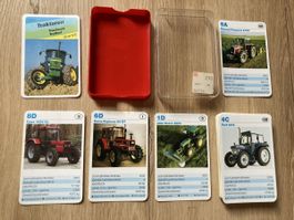 Traktoren Quartett Spiel mit Traktoren Karten Sammlung