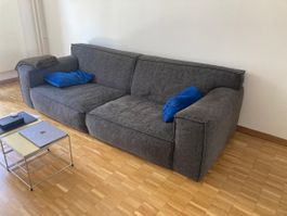 Sofa grau 3-Sitzer guter Zustand