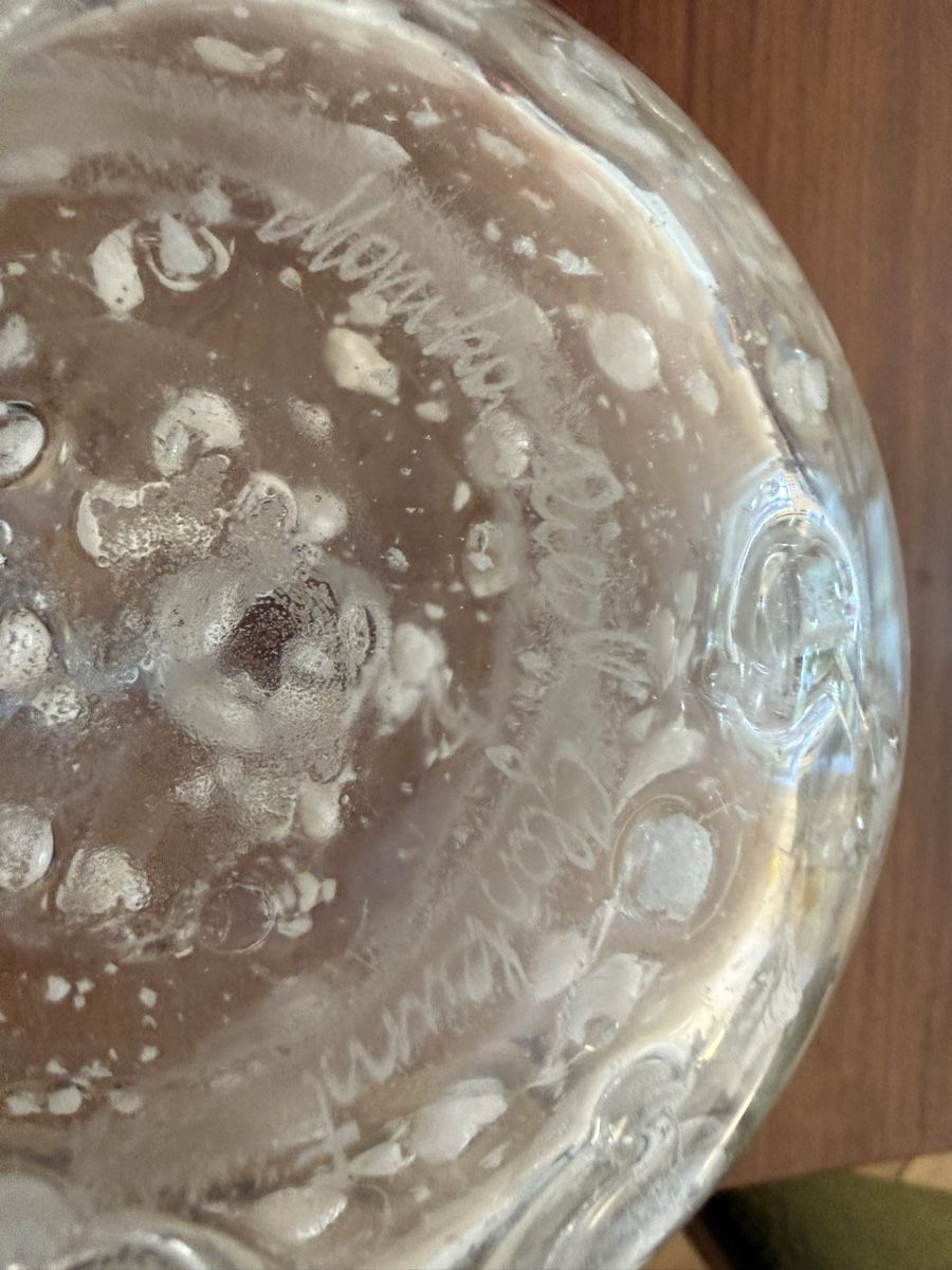 Caraffe: Monika Riedl Glaskunst Wasserkaraffe – Usato da zürich venduto da Saemi27 4