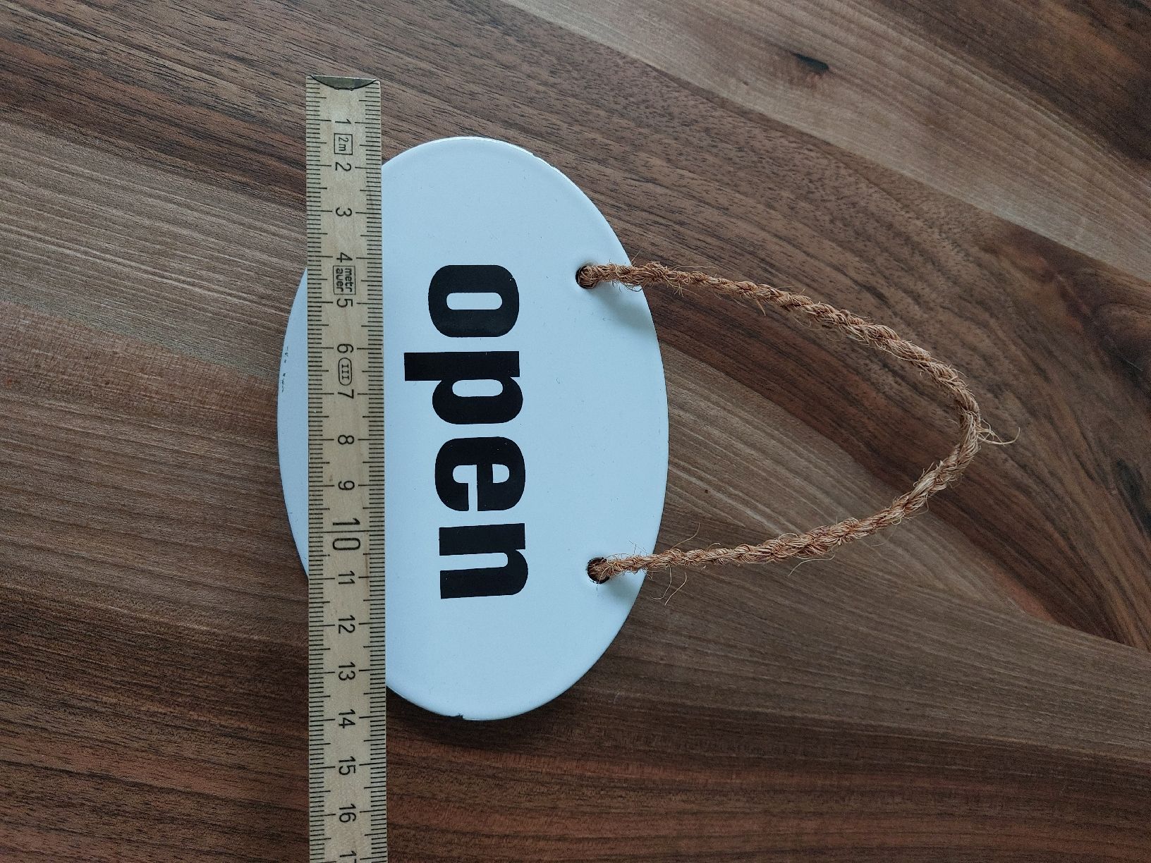 Schilder: Email / Emaille Schild Open / Closed – Gebraucht aus Glarus von novale2 4