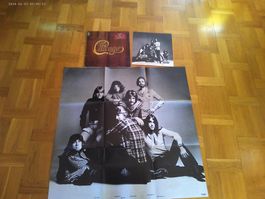 Chicago V Vinyl Schallplatte mit Poster (MADE ENGLAND 1972)