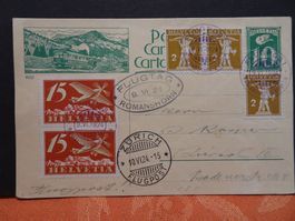 10.VI.24. FLUGTAG ROMANSHORN; POSTKARTE RIGI