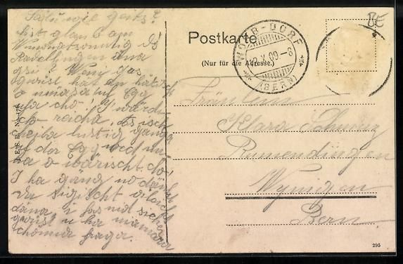 Cartoline postali: Utzigen, Postbureau, Armenanstalt, Ortsa – Usato da Berlin venduto da bartko-reher 1