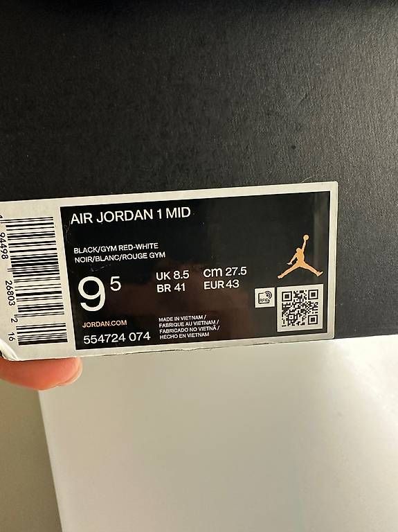 Scarpe da uomo: Jordan Air 1 Mid Grösse 41 – Usato da Volketswil venduto da easyrider911 1