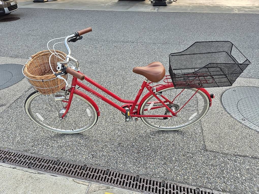 Velos: Bicicletta da donna rossa  – Gebraucht aus Bellinzona von pol_8nkm 1