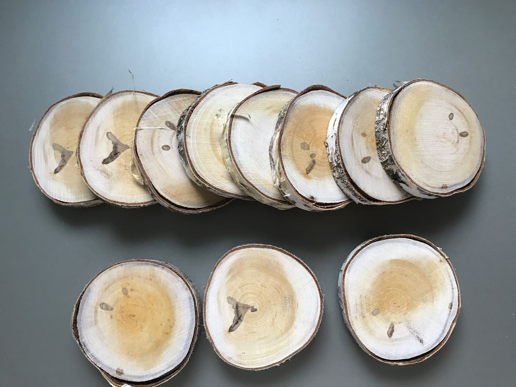 Articles en bois: Holzscheiben – Neuf avec emballage d'origine à Buttwil par mina010 1