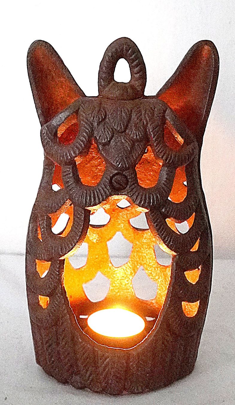 Lampes anciennes: Eule Laterne Teelicht – D'occasion à Baar par 2cvbaar 1