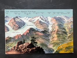 AK  Aletschglescher Panorama  ungebraucht  (G3425)