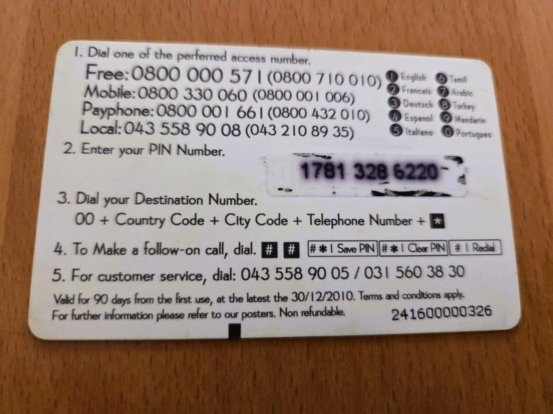 Schede telefoniche: PREPAID - SCHWEIZ – Usato da Brüttisellen venduto da Nighttrain 1