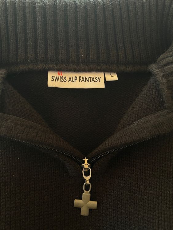 SWISS ALP FANTASY Pullover mit Zipper 5