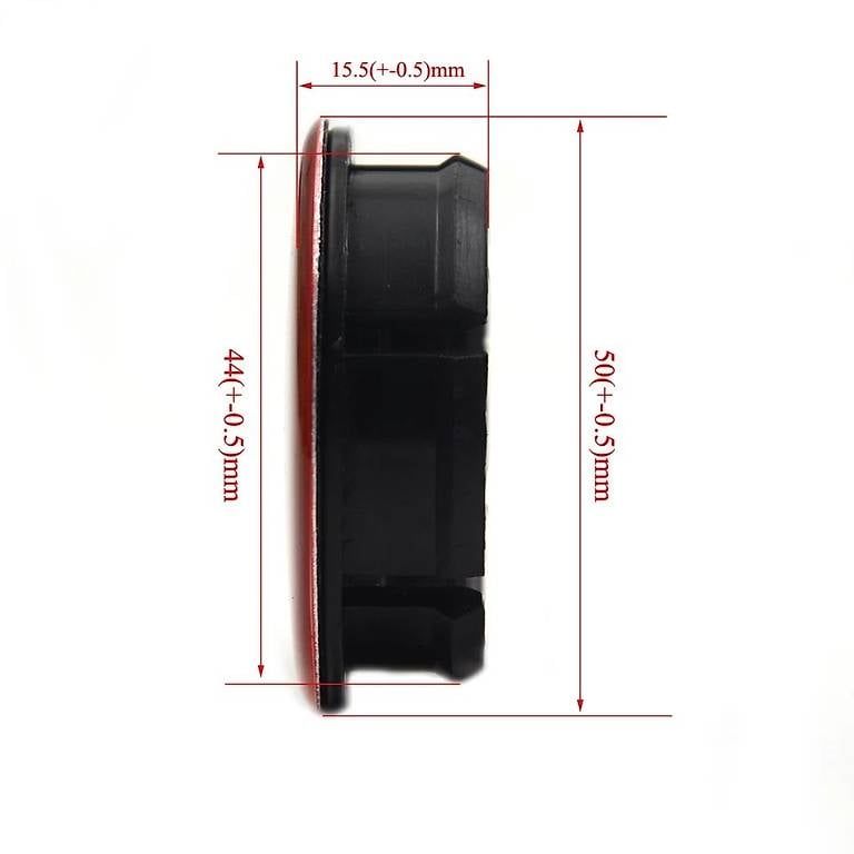 Abarth Tutti pezzi di ricambio auto: 4er Set Nabeldeckel Gelb/Rot Abarth 50mm – Nuovo e nell'imballaggio originale da Bellikon venduto da Kekko11 1