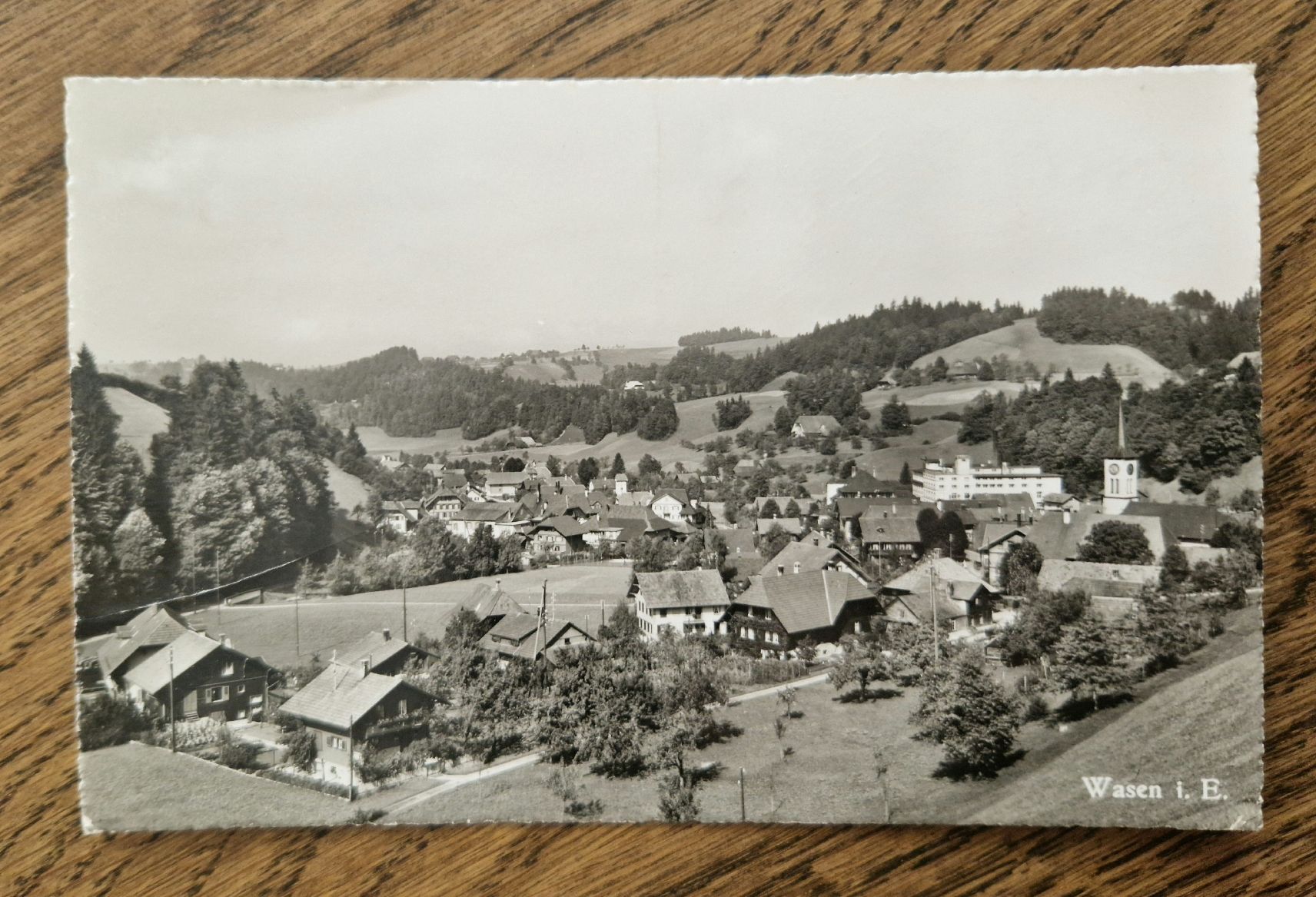 Ansichtskarten: Wasen i. E. 1965 – Gebraucht aus Ebikon von Donar50