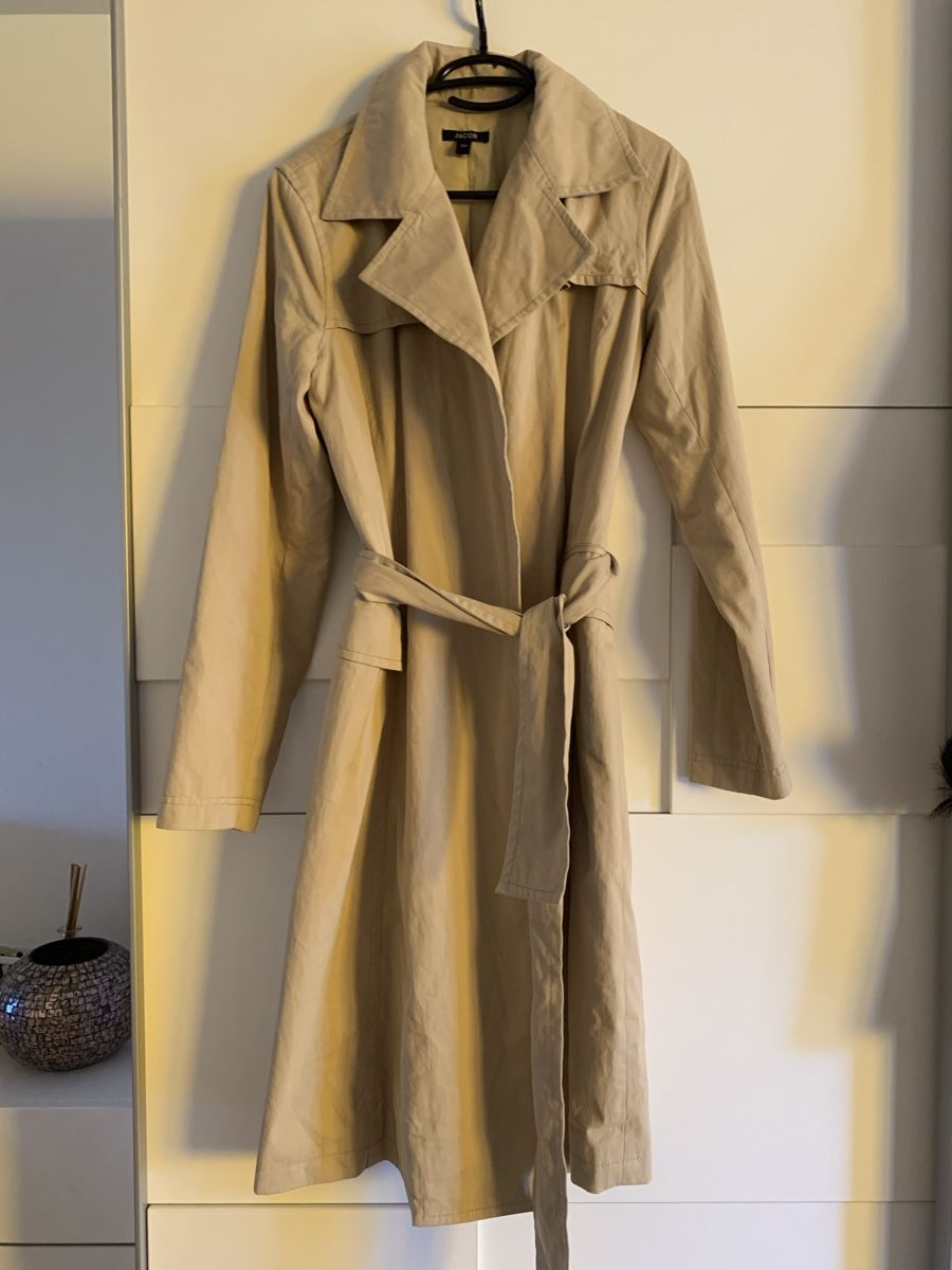 Cappotti: Trenchcoat marke Jacob beige – Usato da Zürich venduto da Nikuska32