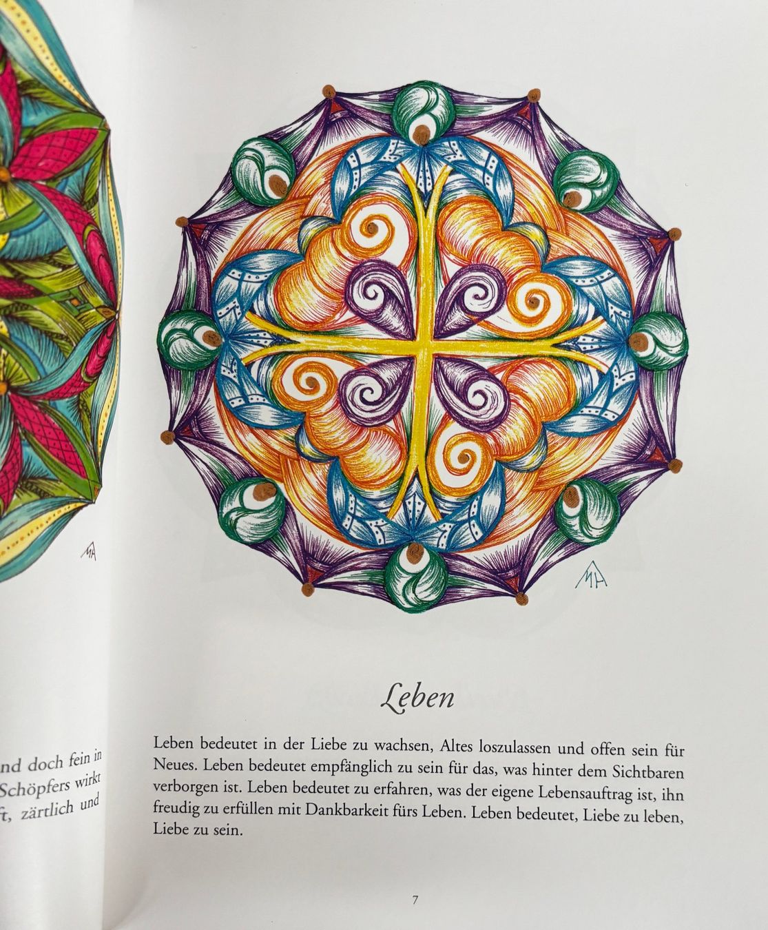 Libri: Halter Maria, Mandala - Lichtbilder – Nuovo e nell'imballaggio originale da Sarnen venduto da Livres 3