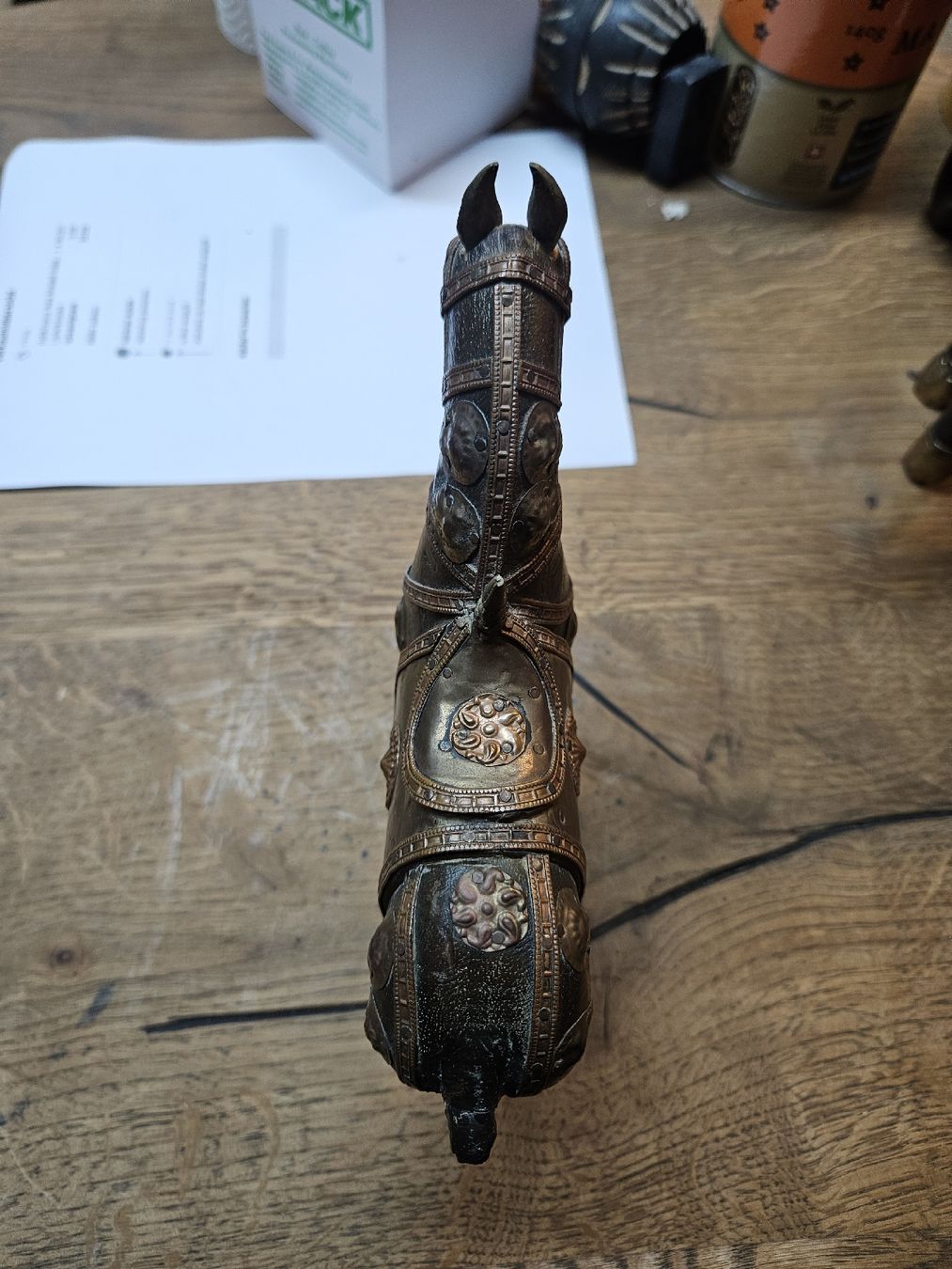 Tutte le decorazioni: Dekoratives Pferd  Messing/Bronze antike Deko (M) – Usato da Rorschach venduto da TimelessTrading 5