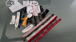 Diverse Bänder Chanel Dior etc
