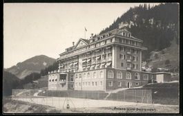 Adelboden, Palace Hotel mit Tennisplatz 