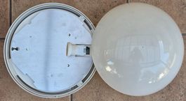 Deckenlampe Kunststoff weiss E27 Fassung