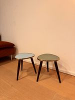 Vintage Blumenhocker / Beistelltische 50er/60er Jahre – 2er 