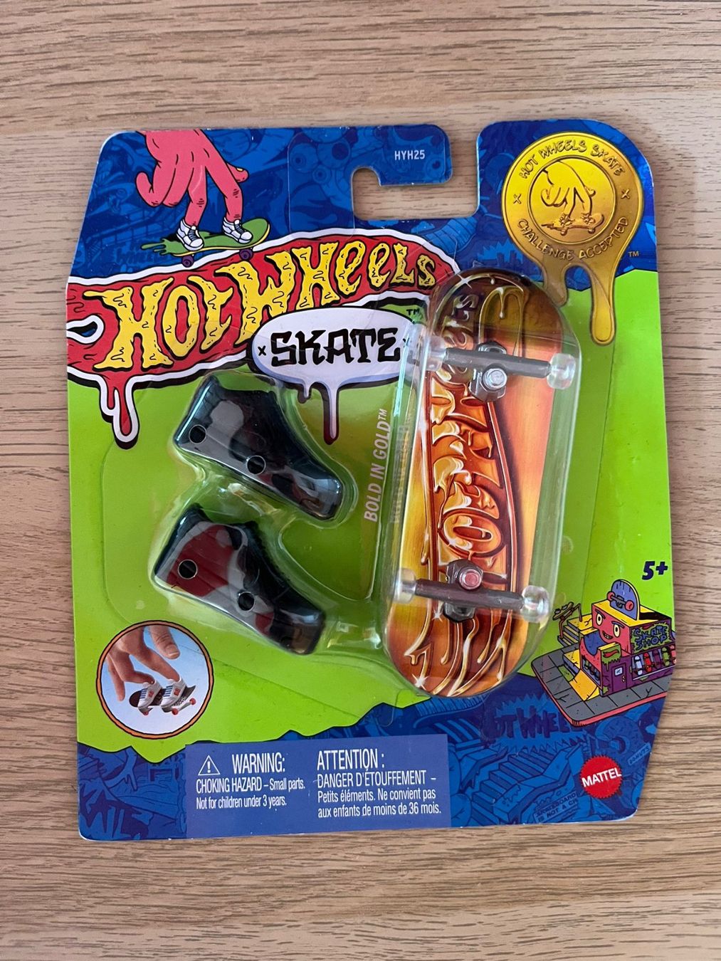 Hot Wheels Modellini d'auto: Hotwheels Skate Bold in Gold – Usato da Treyvaux venduto da nil_jy5p