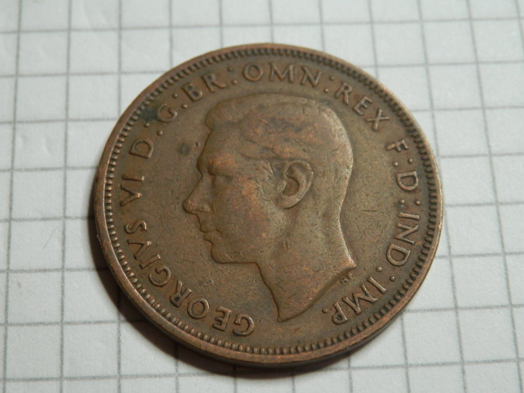 Tutti le monete: Großbritannien ½ Penny, 1943 – Usato da Weiach venduto da weiach81 1