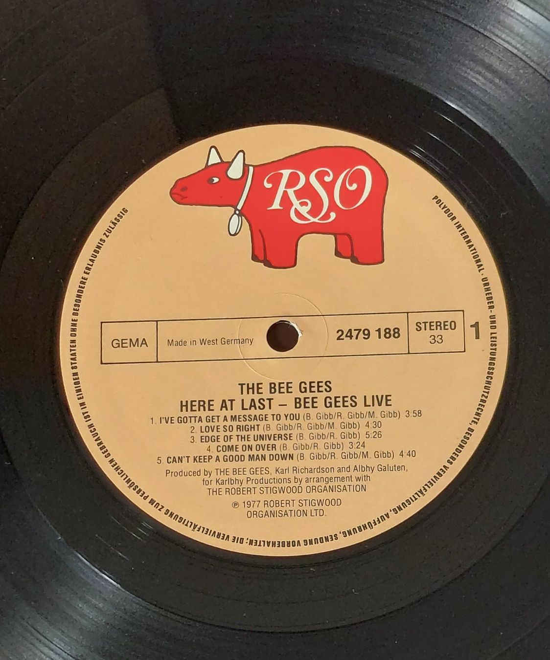 Dischi in vinile: DOPPEL LP - BEE GEES - HERE AT LAST...LIVE – Usato da Steckborn venduto da Quo7 2