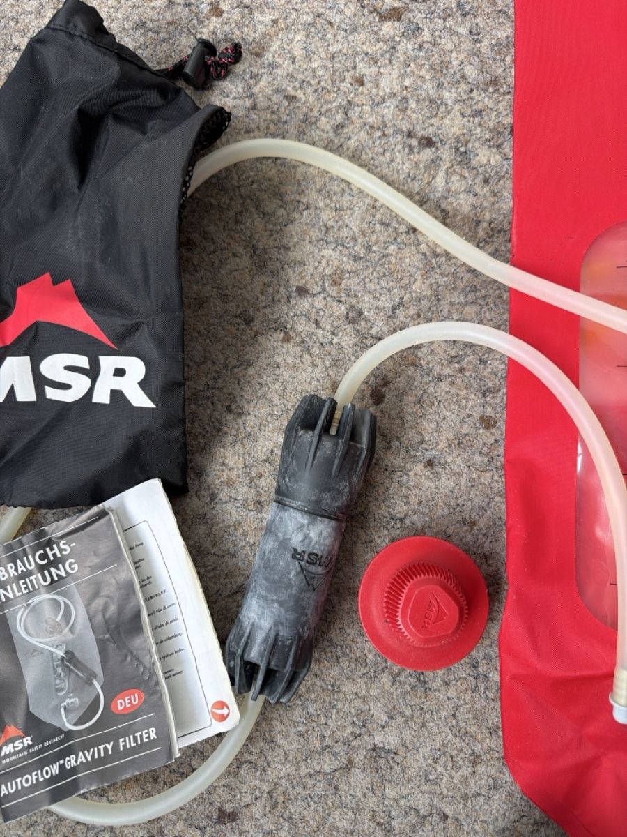Sanitari: MSR Autoflow Gravity Filter 4 Liter – Usato da Thun venduto da BanjoDan 2