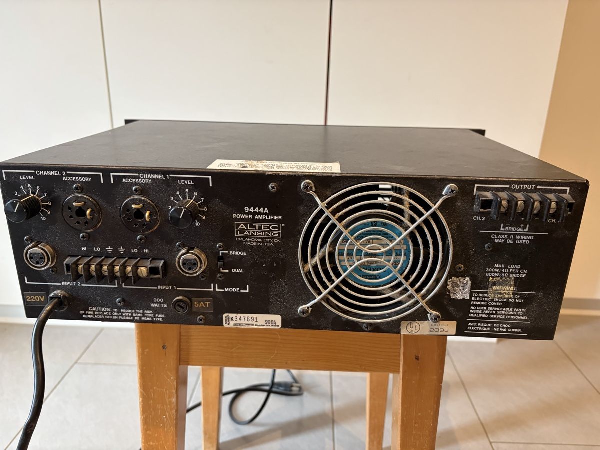 Verstärker: Altec Lansing 4999A Power Amplifier – Gebraucht aus Dallenwil von Bergsee08 1