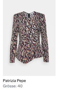 Patrizia Pepe Blusen: Bluse, sexy, asymmetrisch, Patrizia Pepe – Gebraucht aus Beromünster von Balibon 5