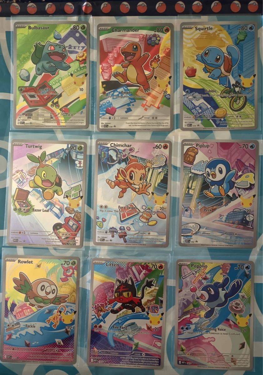 Pokémon Sammelbilder & Trading cards: First Partner Series 1 - Complete Set. English – Gebraucht aus Basel von JankaHavran