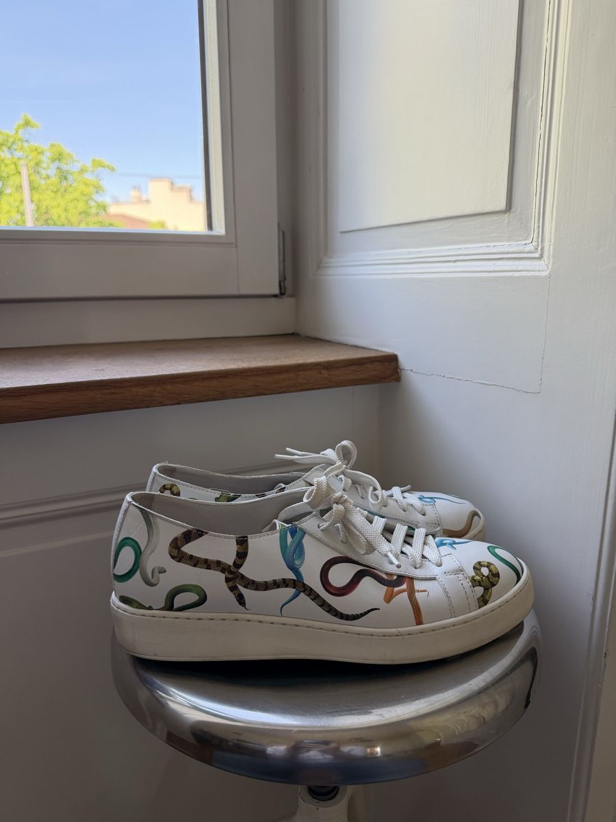 Santoni Damenschuhe: Santoni Toiletpaper Sneaker, Size 40.5. – Neu (gemäss Beschreibung) aus Basel von PabloMaleta 1