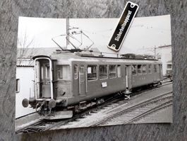 VHB Triebwagen BDe 4/4 I Nr. 242 - Depot Burgdorf - Foto-AK