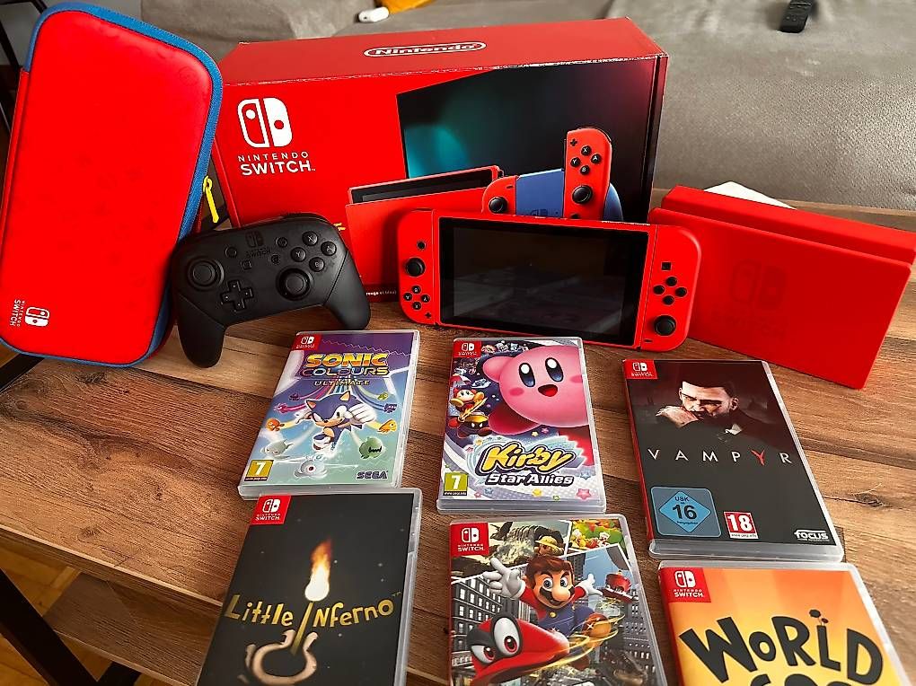 Nintendo Console: Nintendo Switch Super Mario Edition Neu + 6 Games – Usato da Wallisellen venduto da ema_smx6