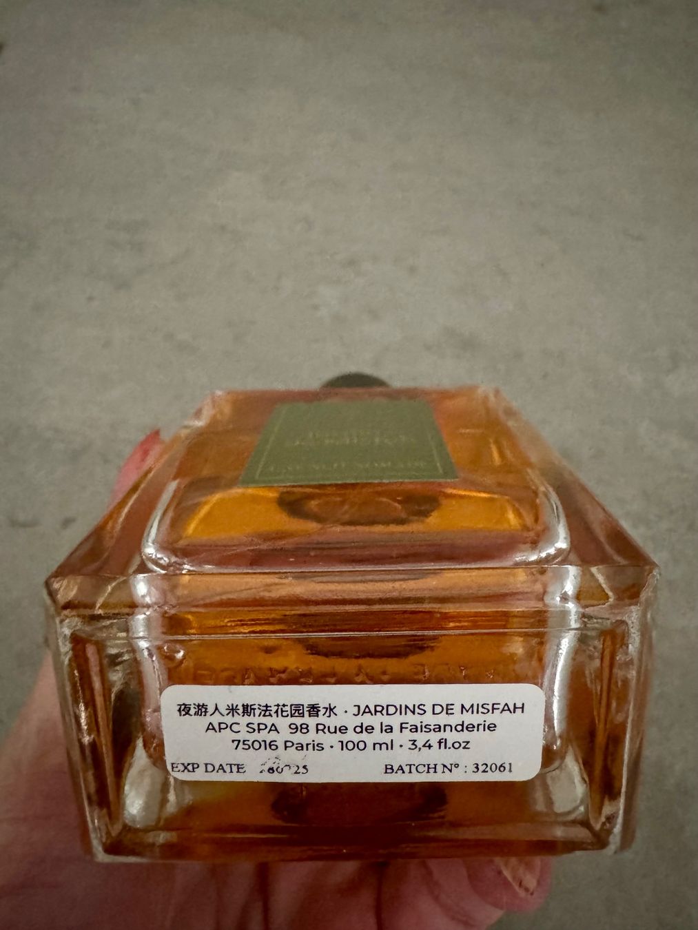 Parfum & Eau de Toilette: Jardins de Misfah - Une Nuit Nomade | 100ml – Gebraucht aus Otelfingen von Lilly_01 2