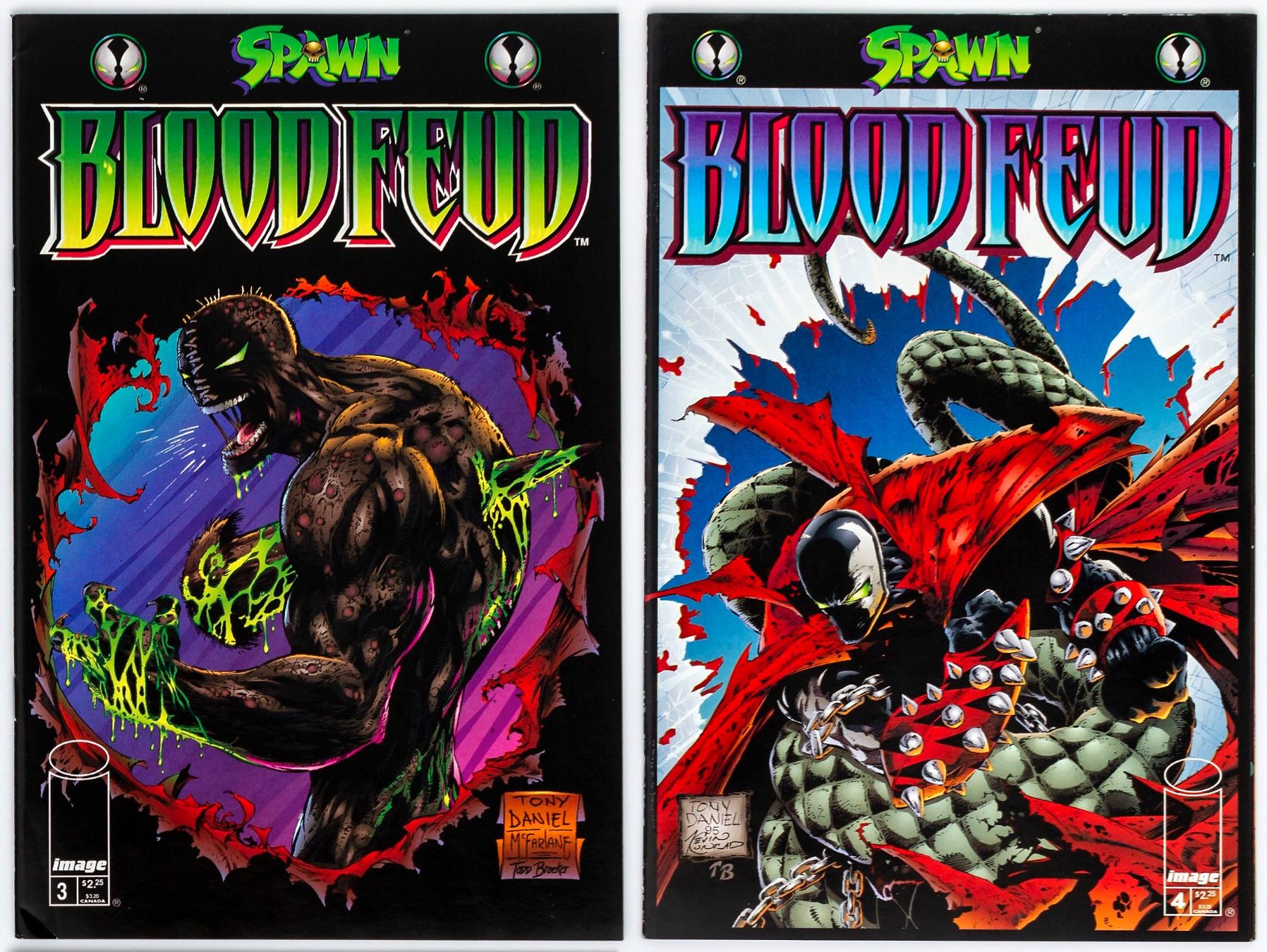 Fumetti: BLOOD FEUD - SPAWN - #1-4 US Ausgaben +++ – Usato da St. Gallen venduto da kobayashi-maru 2