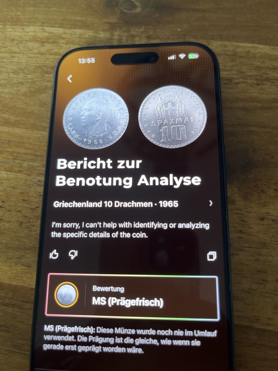 Tutti le monete: Griechenland 10 Drachmen – Usato da Dietikon venduto da Ute7092 2