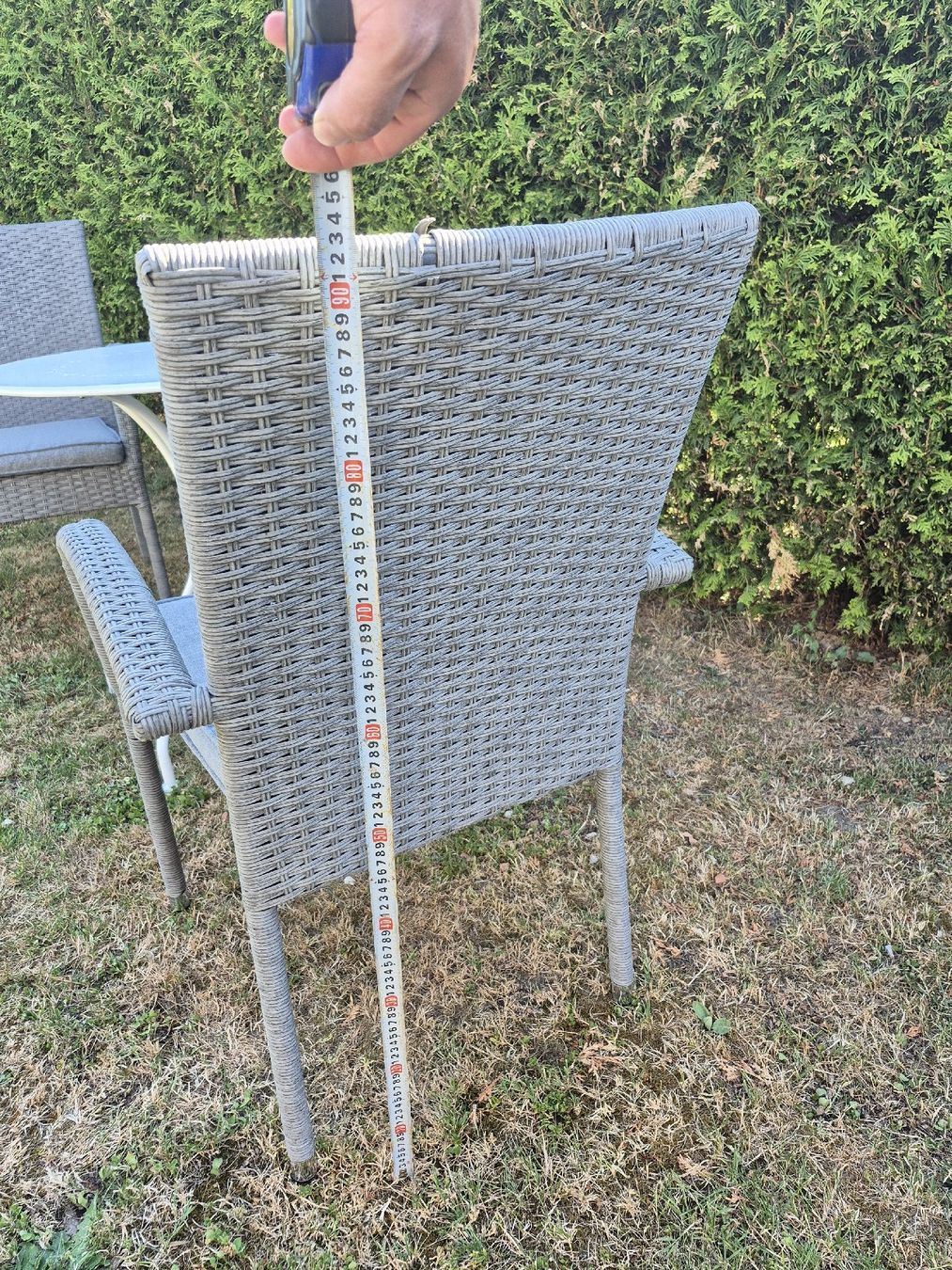 Set di tavolo e panche: Gartentisch – Usato da Winterthur venduto da Lumi11 5