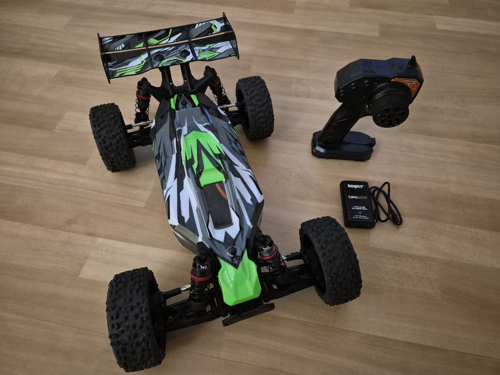 RC Modellbau: Hobbytech Buggy Rogue 2.0 Grün RTR 1:8 – Gebraucht aus Dielsdorf von BARDARRU