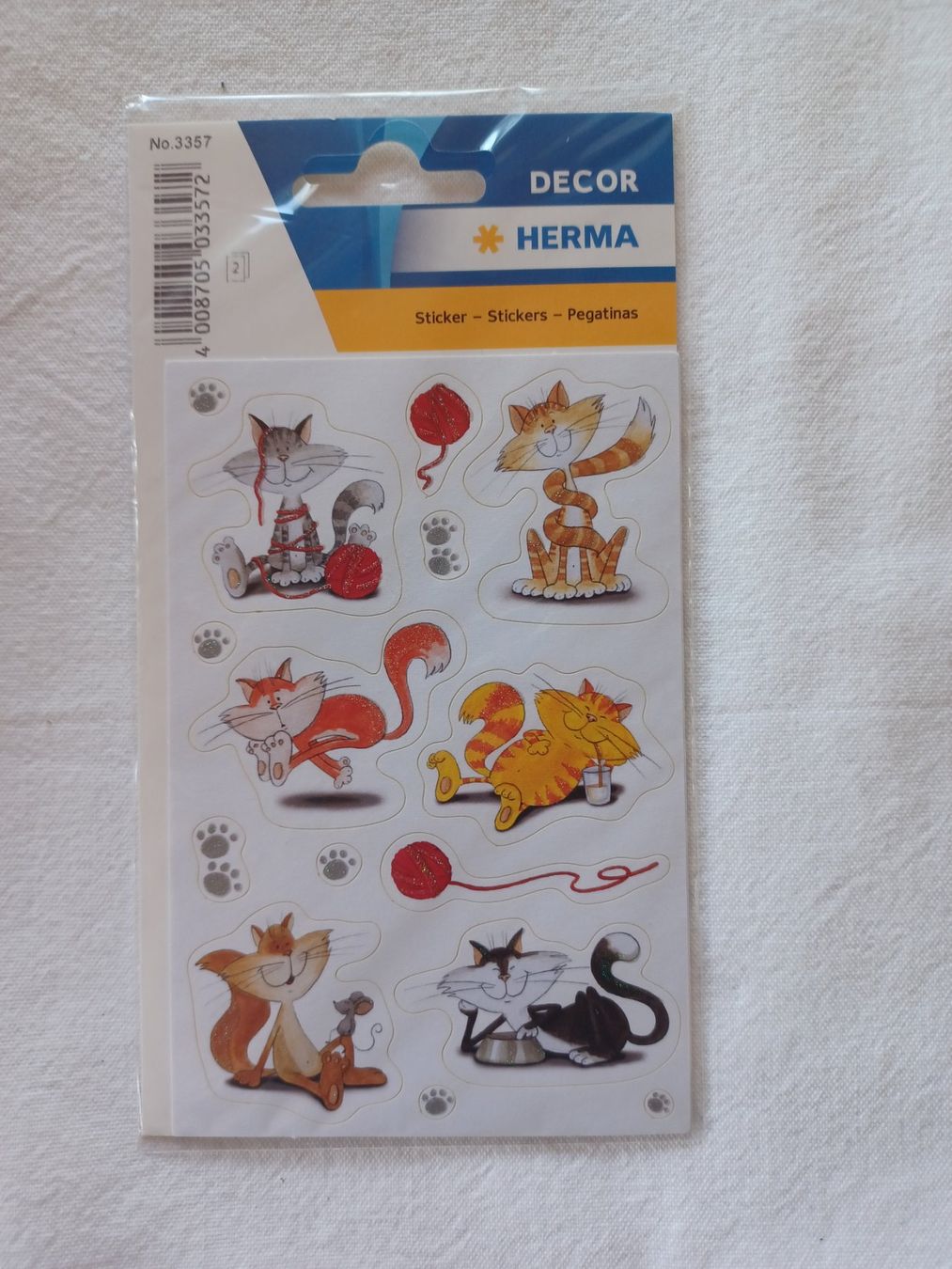 Aufkleber: Lustige Katzensticker – Neu und originalverpackt aus Wangen SZ von Koenigskind83
