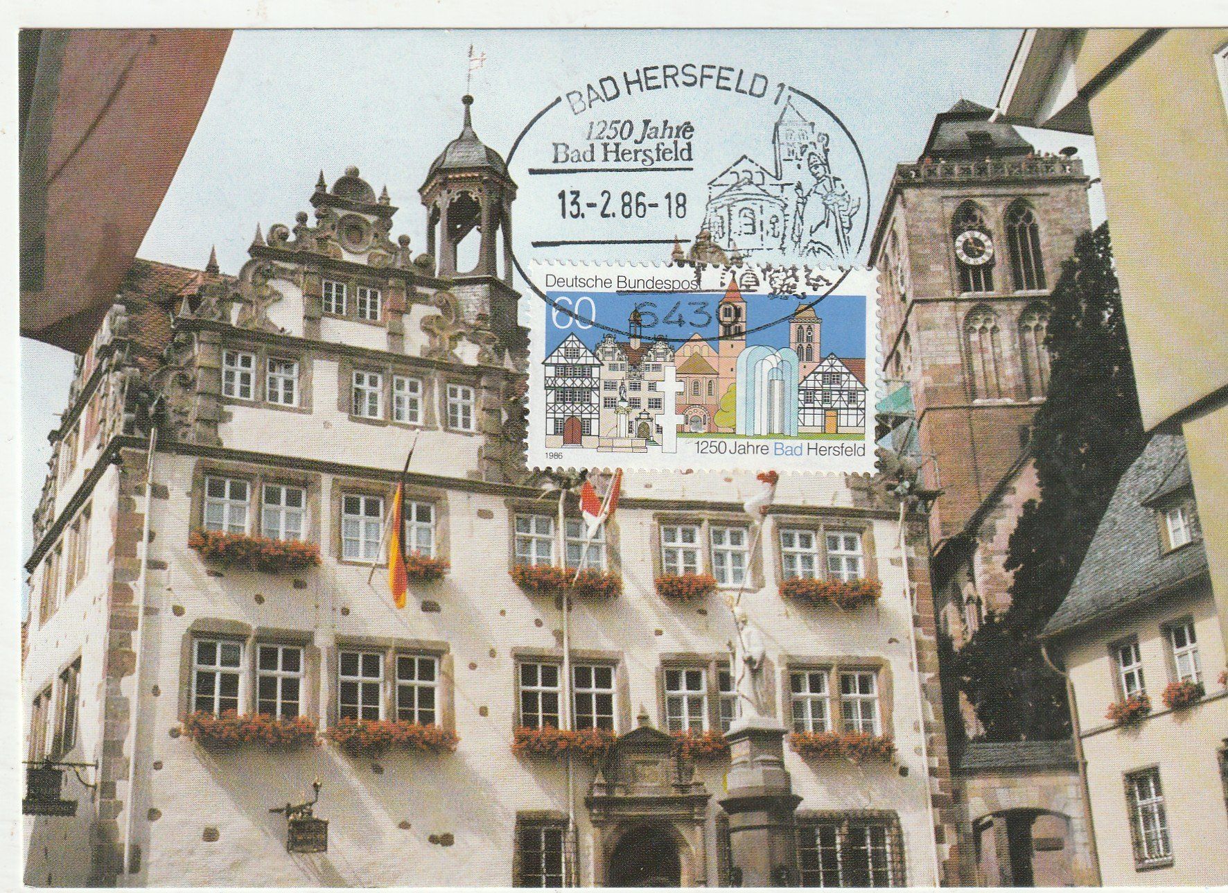 Ansichtskarten: 2 Karten Bad  Hersfeld – Gebraucht aus Lumbrein von made02 1