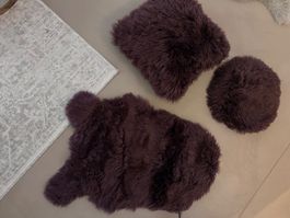 Dekofell ‚lamb’ 3 piece set