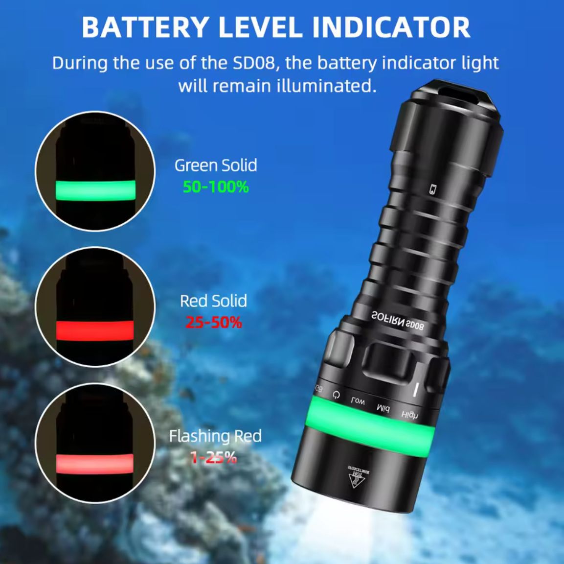 Lampen: Neu: Sofirn SD08 Tauchlampe mit 3200 Lumen – Neu und originalverpackt aus Arbon von Helmuth 3