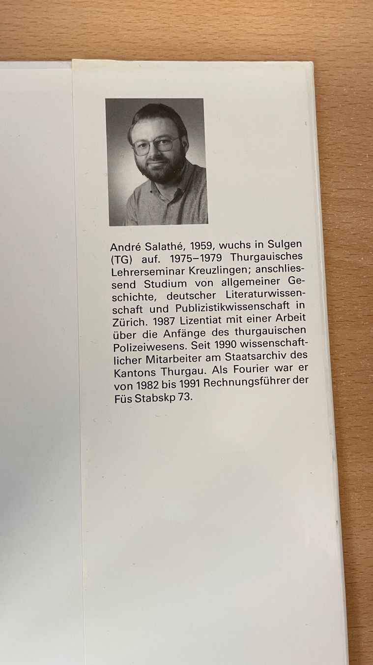 Libri: Geschichte des Füsilierbataillons 75 - Andrè Salathé – Nuovo (secondo la descrizione) da Glattfelden venduto da cybermaxx 3