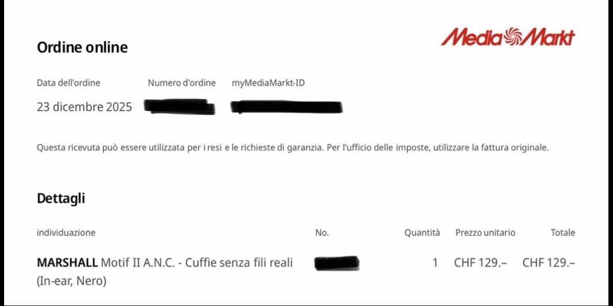 Marshall Cuffie: Cuffie MARSHALL Motif II A.N.C. – Usato da Mendrisio venduto da GiadaVedova 4